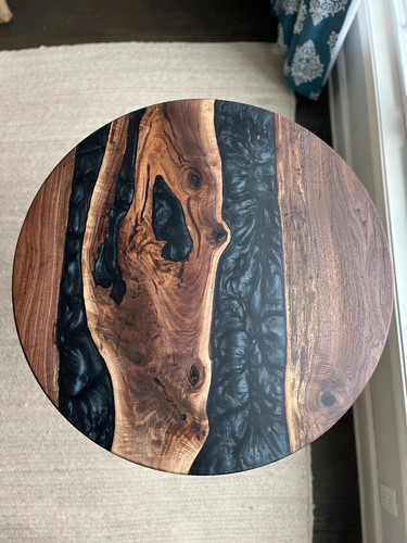 Custom live edge epoxy - custom,